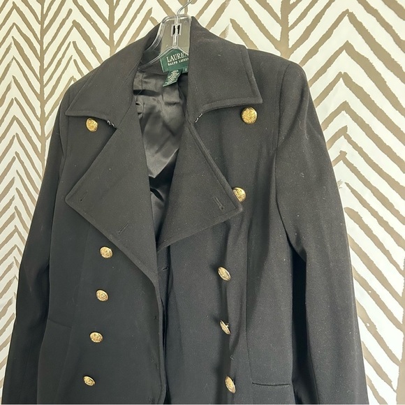 Ralph Lauren Wool Trench Sailor Jacket S - Picture 4 of 12